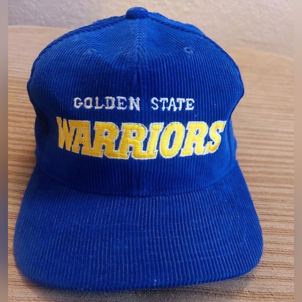 STARTER Vintage Golden State Warriors Corduroy Snapback